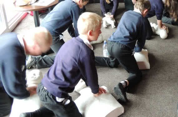 CPR training children
